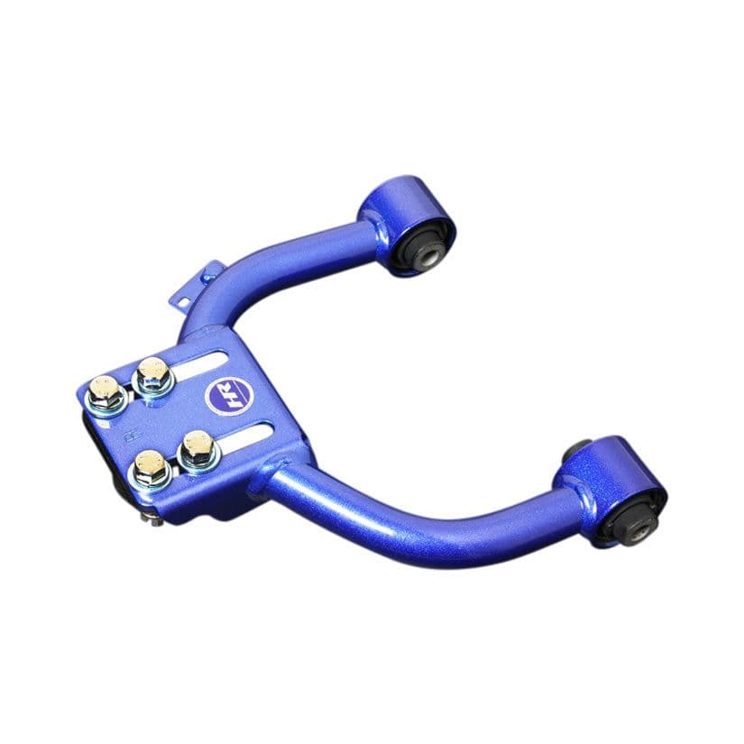 HARDRACE ADJUSTABLE CAMBER FRONT UPPER ARMS HARDENED RUBBER BUSHES 2PC SET HONDA ACCORD TL 04-08