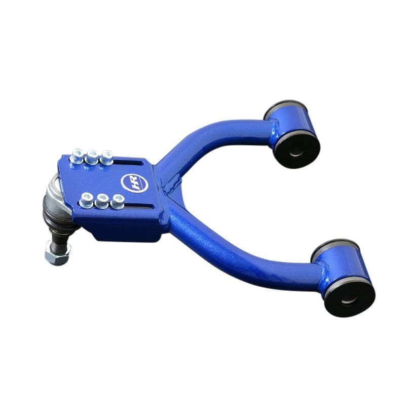 HARDRACE ADJUSTABLE FRONT UPPER ARM CAMBER KIT 2PC SET HARDENED RUBBER BUSHES TOYOTA SUPRA JZA80