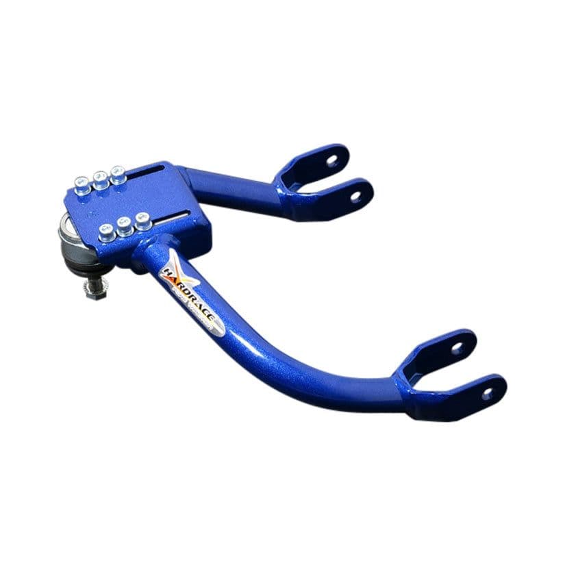 HARDRACE ADJUSTABLE FRONT UPPER ARM CAMBER KIT 2PC SET MITSUBISHI GALANT LEGNUM ECLIPSE 94-02