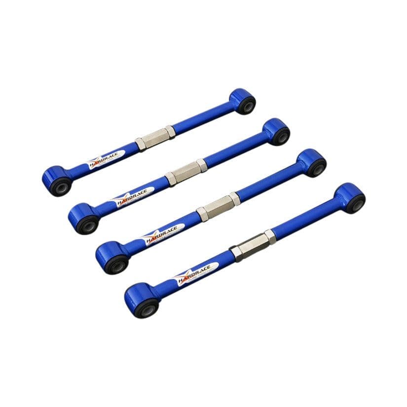 HARDRACE ADJUSTABLE REAR LINKS WITH HARDENED RUBBER BUSHES 4PC SET TOYOTA PREMIO T240