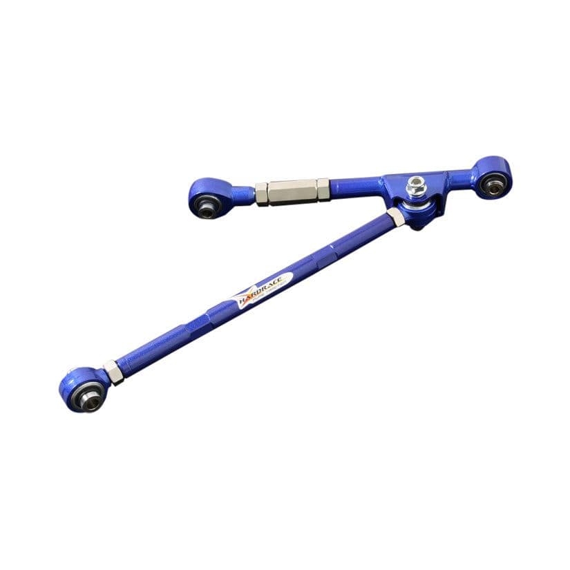 HARDRACE ADJUSTABLE REAR LOWER CONTROL ARM AND TRACTION ROD SPHERICAL 2PC SET MAZDA RX7 92-02