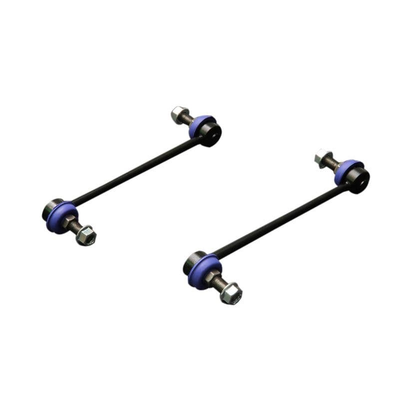 HARDRACE FRONT FIX REINFORCED TPV DROP LINK 2PC SET MAZDA 323 PROTEGE FORD TIERRA 98-02