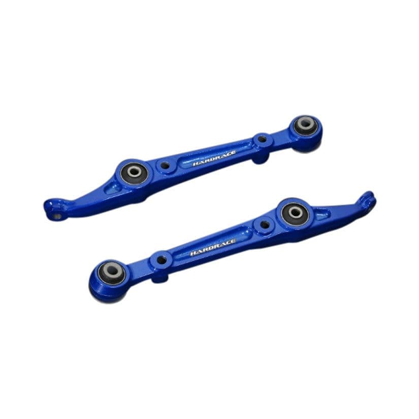 HARDRACE FRONT LOWER CONTROL ARM WITH HARDENED RUBBER BUSHES 2PC SET HONDA CIVIC EK USDM 96-00