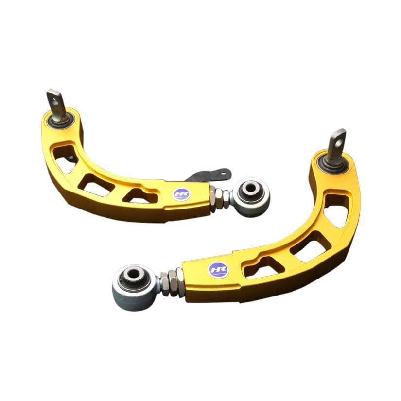 HARDRACE GOLD ADJUSTABLE REAR CAMBER KIT V2 HARDENED RUBBER BUSHES 2PC SET HONDA CIVIC FD SI 06-11