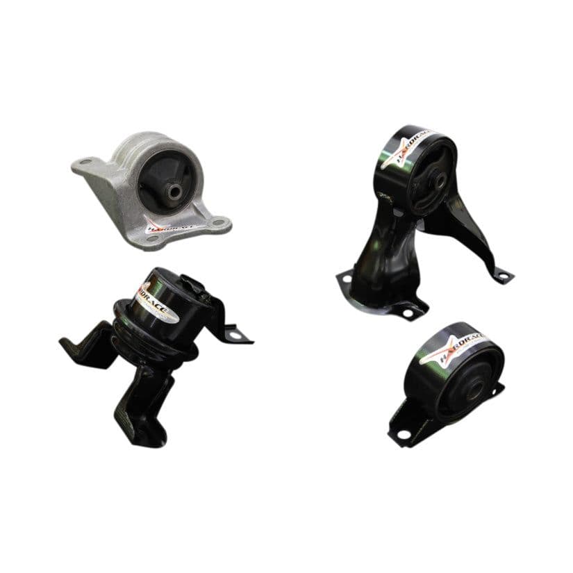 HARDRACE HARDENED ENGINE MOUNT 4PC SET MITSUBISHI LANCER VIRAGE AT 01-05