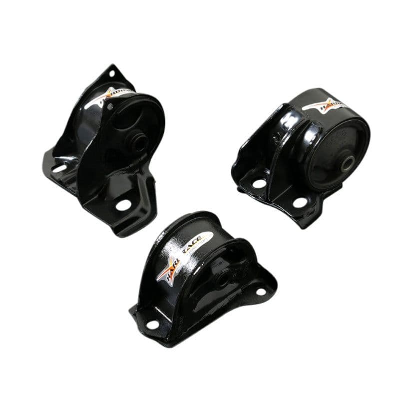 HARDRACE HARDENED ENGINE MOUNTS 3PC SET MT WITHOUT FRONT MOUNTS HONDA CIVIC EG B16A D16Z6 92-96