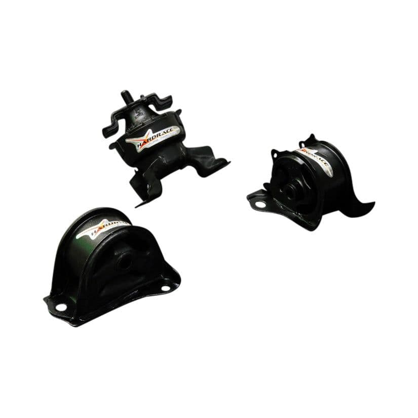 HARDRACE HARDENED ENGINE MOUNTS 5PC SET WITHOUT FRONT MOUNTS HONDA CIVIC EK B-SERIES D-SERIES 96-00
