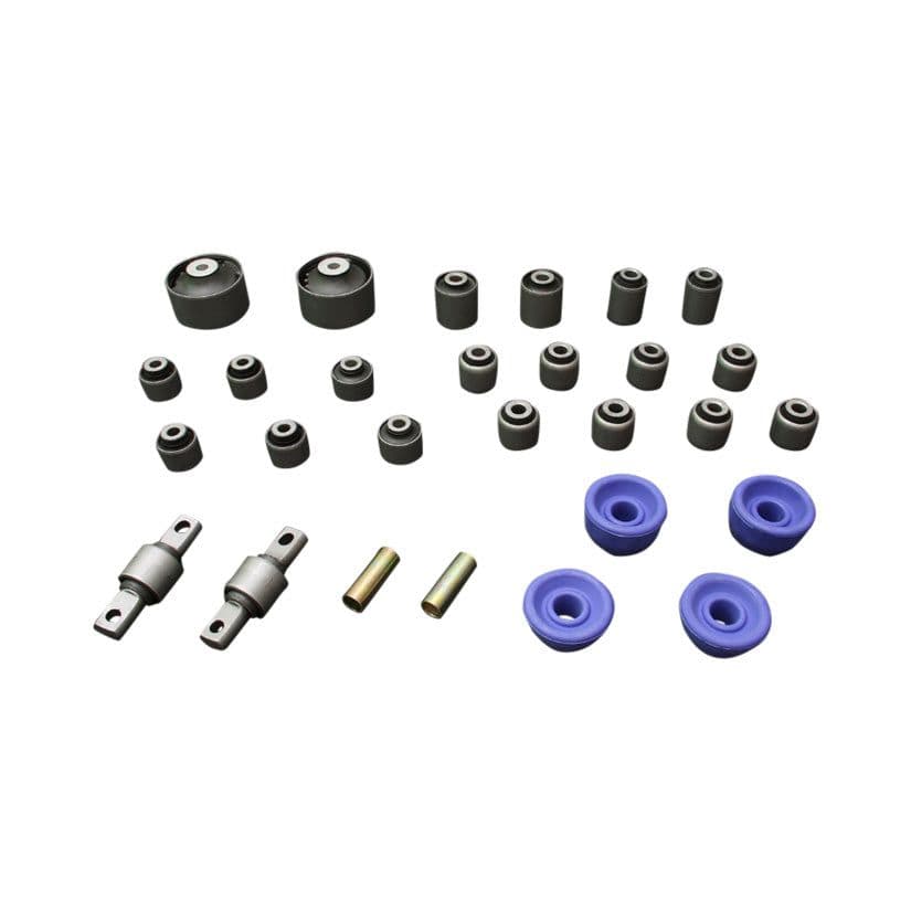 HARDRACE HARDENED RUBBER COMPLETE BUSH SET 28PC SET HONDA ACCORD 94-97