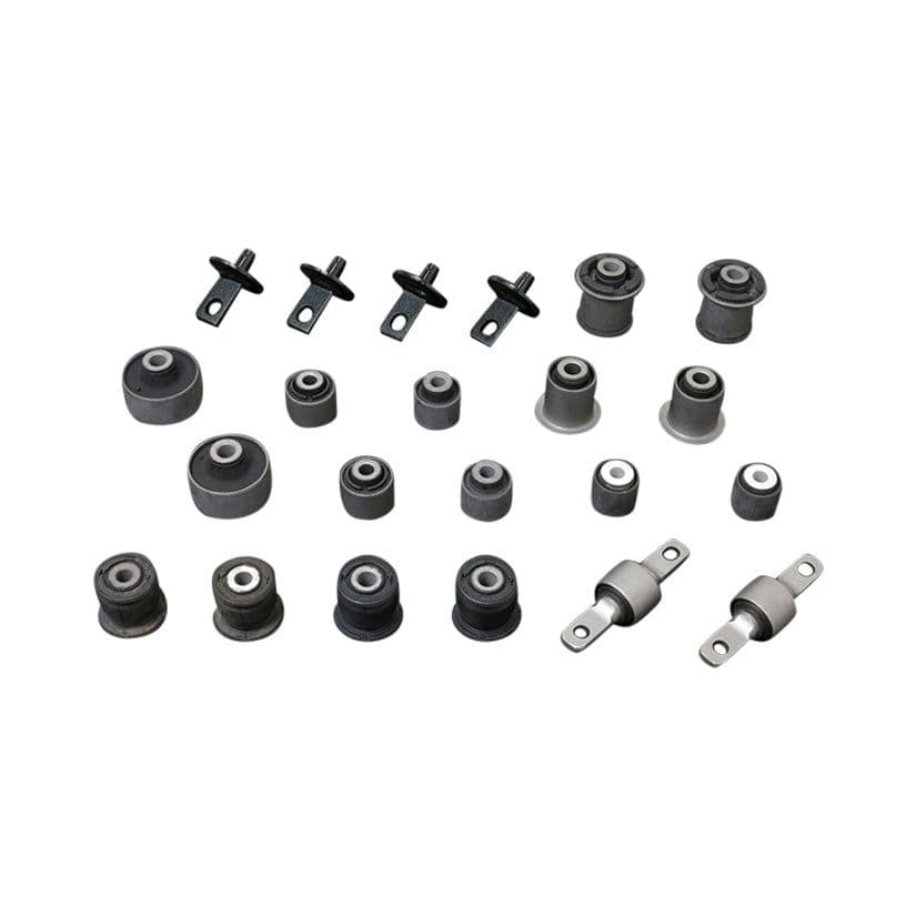 HARDRACE HARDENED RUBBER COMPLETE BUSHING KIT 22PC SET HONDA CIVIC SI 01-06
