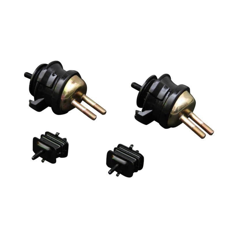 HARDRACE HARDENED RUBBER ENGINE AND TRANSMISSION MOUNT 4PC SET HONDA S2000 AP1 AP2 99-09