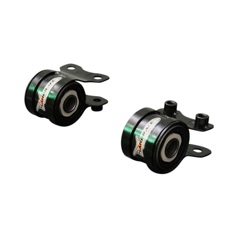 HARDRACE HARDENED RUBBER FRONT LOWER ARM BIG BUSHES 2PC SET MAZDA3 03-08 FOCUS MK2 05-10