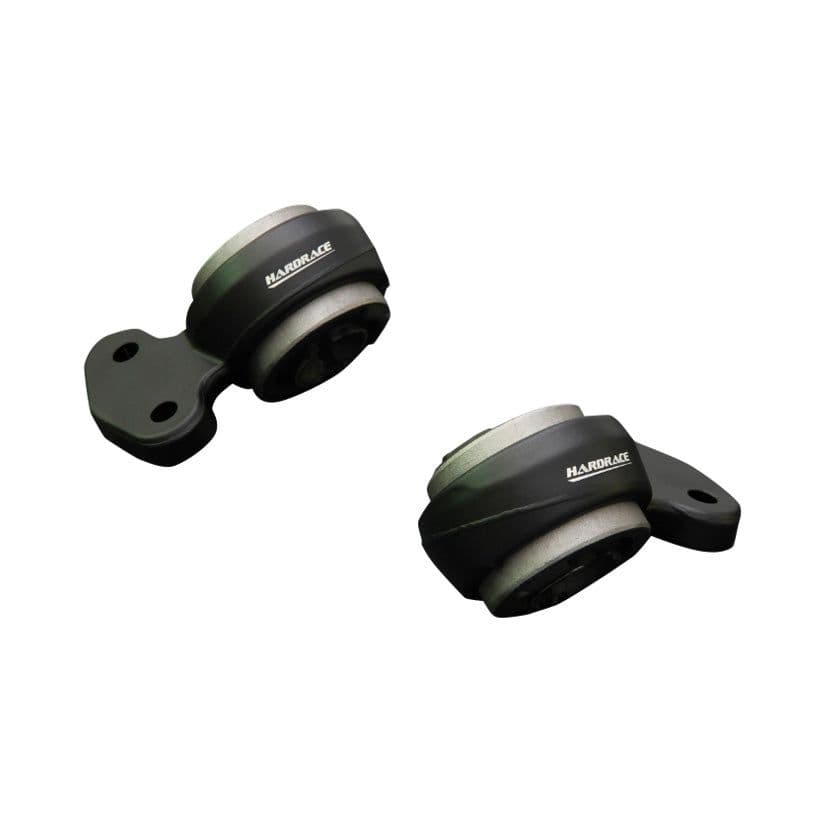 HARDRACE HARDENED RUBBER FRONT LOWER ARM BUSHES 2PC SET BMW 3 SERIES E46 Z4 98-08 NON M