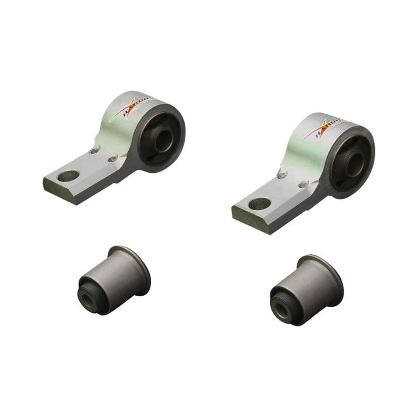 HARDRACE HARDENED RUBBER FRONT LOWER ARM BUSHES 4PC SET FORD FIESTA MK5 MAZDA2 02-07