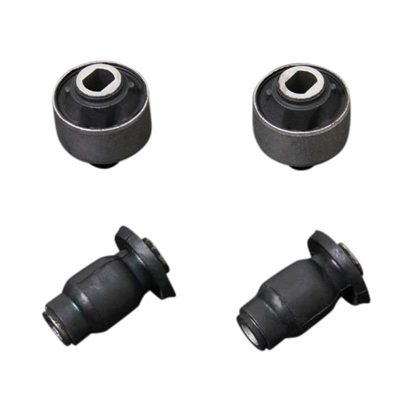 HARDRACE HARDENED RUBBER FRONT LOWER ARM BUSHES 4PC SET MAZDA PROTEGE 323 FORD TIERRA 98-06