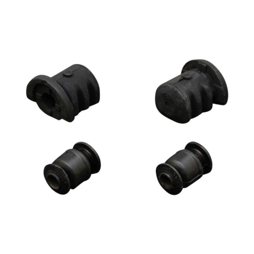 HARDRACE HARDENED RUBBER FRONT LOWER ARM BUSHES 4PC SET NISSAN MARCH MICRA K11