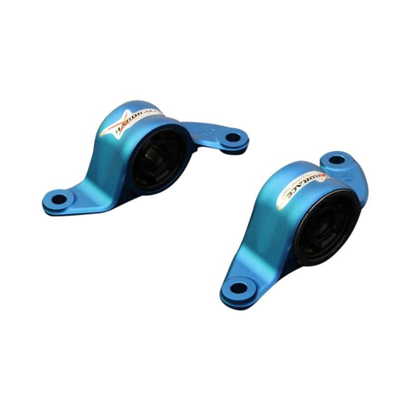 HARDRACE HARDENED RUBBER FRONT LOWER ARM COMPLIANCE BUSHES 2PC SET HONDA CIVIC FN2 07-11