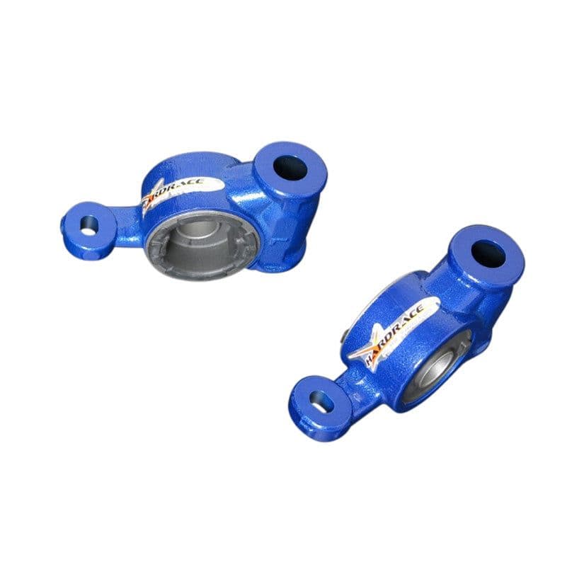 HARDRACE HARDENED RUBBER FRONT LOWER COMPLIANCE BUSHES 2PC SET MAZDA3 14-