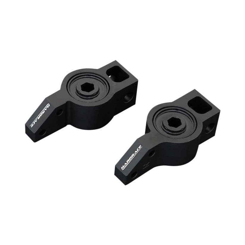 HARDRACE HARDENED RUBBER FRONT LOWER CONTROL ARM BIG BUSHES 2OC SET VW GOLF MK5 MK6 AUDI A3