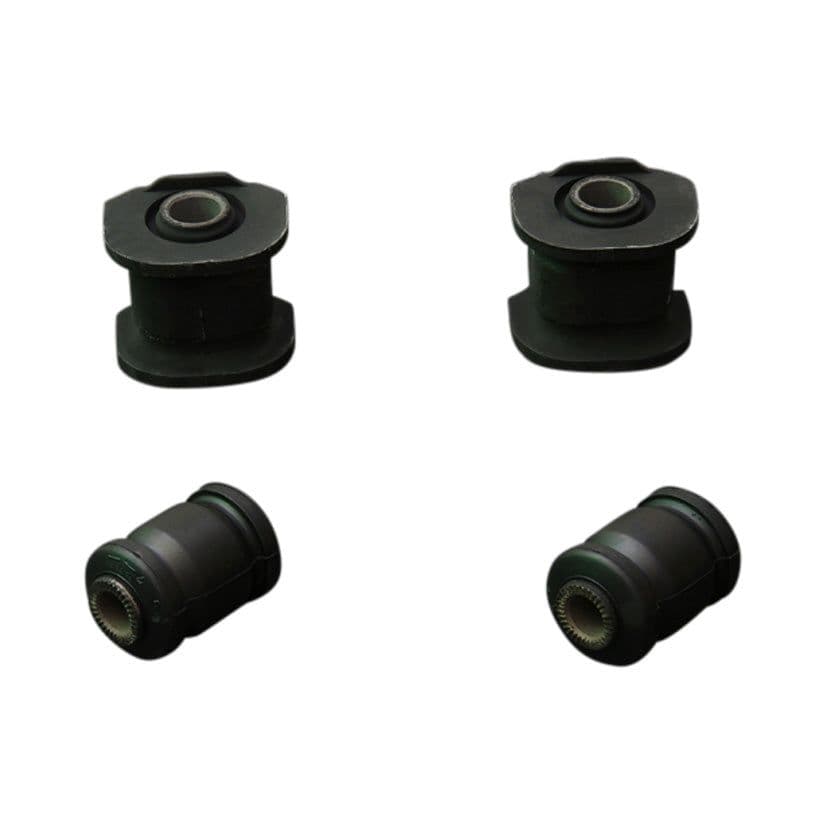 HARDRACE HARDENED RUBBER FRONT LOWER CONTROL ARM BUSHES 4PC SET TOYOTA TERCEL L50 99 ONLY