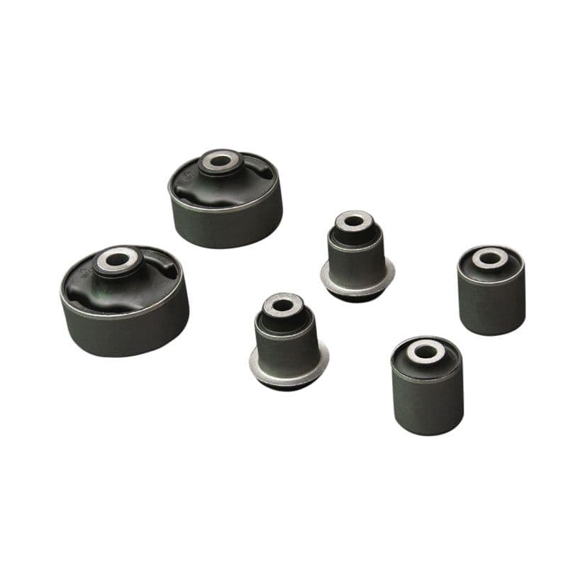 HARDRACE HARDENED RUBBER FRONT LOWER CONTROL ARM BUSHES 6PC SET HONDA ACCORD CU2 08-12