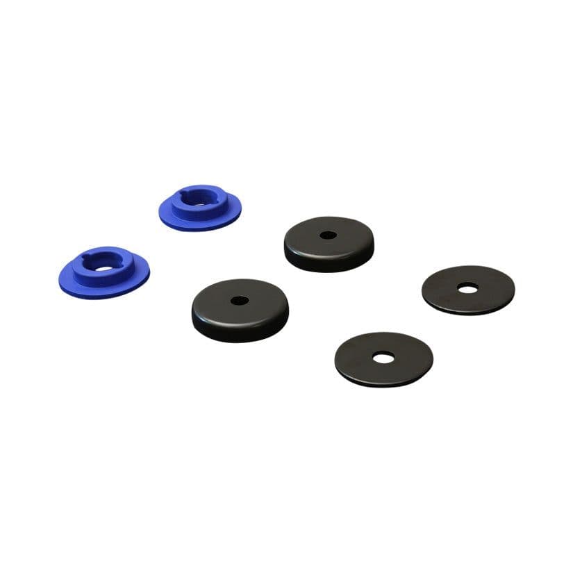 HARDRACE HARDENED RUBBER REAR DIFF BUSHING ADDONS 6PC SET TOYOTA FT86 SUBARU BRZ