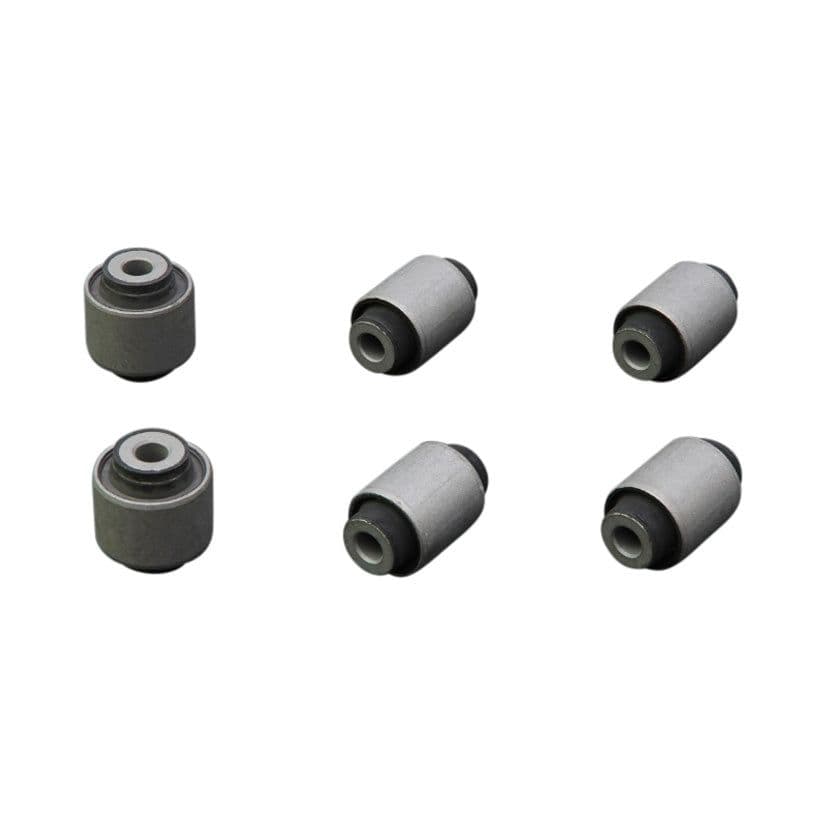 HARDRACE HARDENED RUBBER REAR LOWER ARM BUSHES 6PC SET HONDA CIVIC EK 96-00