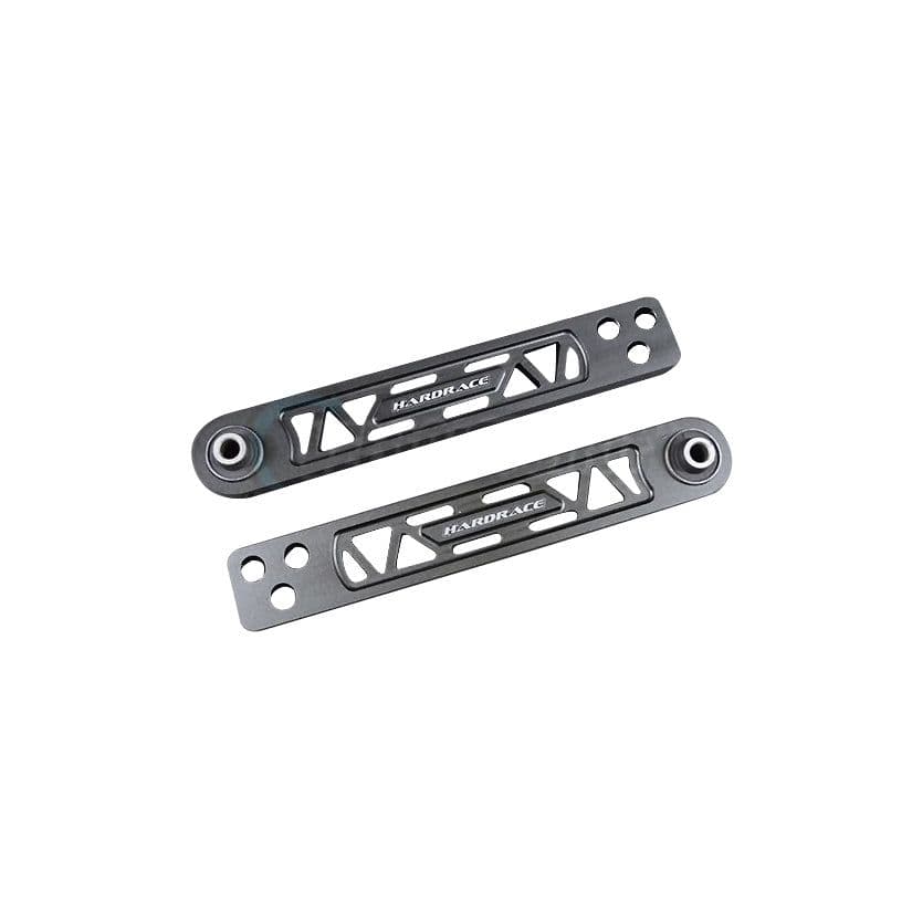 HARDRACE HARDENED RUBBER REAR LOWER CONTROL ARM BLACK HONDA INTEGRA DC5 CRV 02-06
