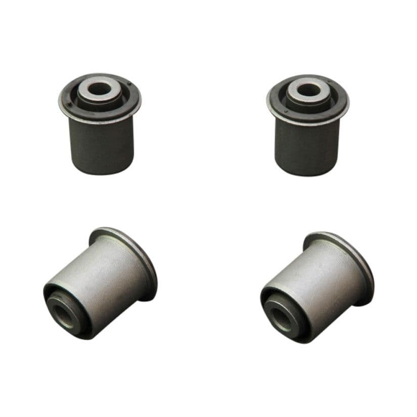 HARDRACE HARDENED RUBBER REAR UPPER ARM BUSHES 4PC SET NISSAN 350Z Z33 INFINITI G35