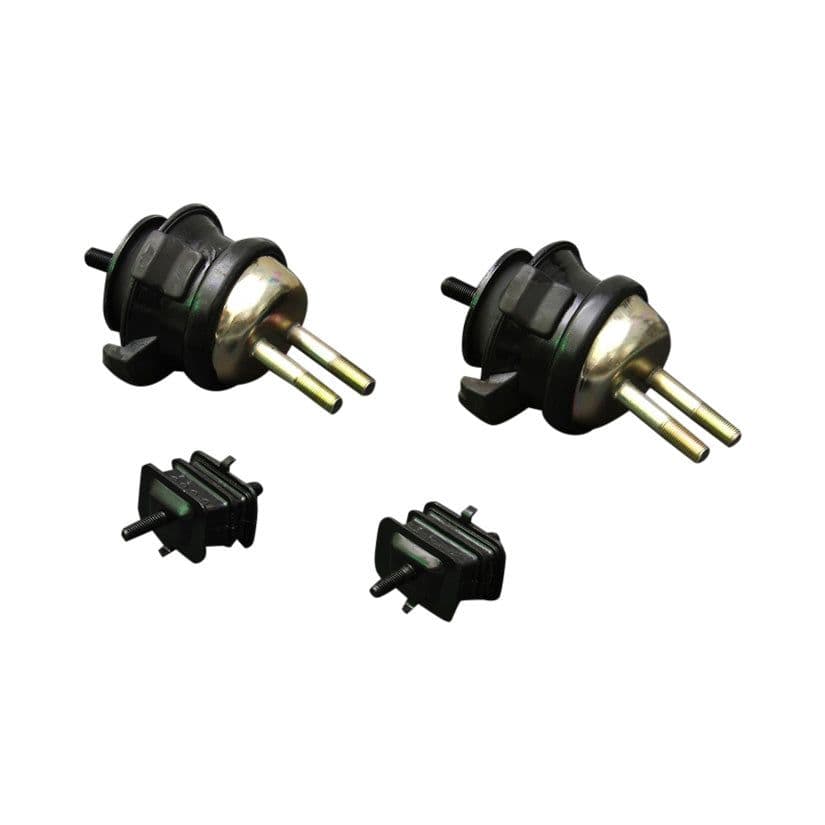 HARDRACE HARDENED RUBBER STREET ENGINE AND TRANSMISSION MOUNT 4PC SET HONDA S2000 AP1 AP2 99-09