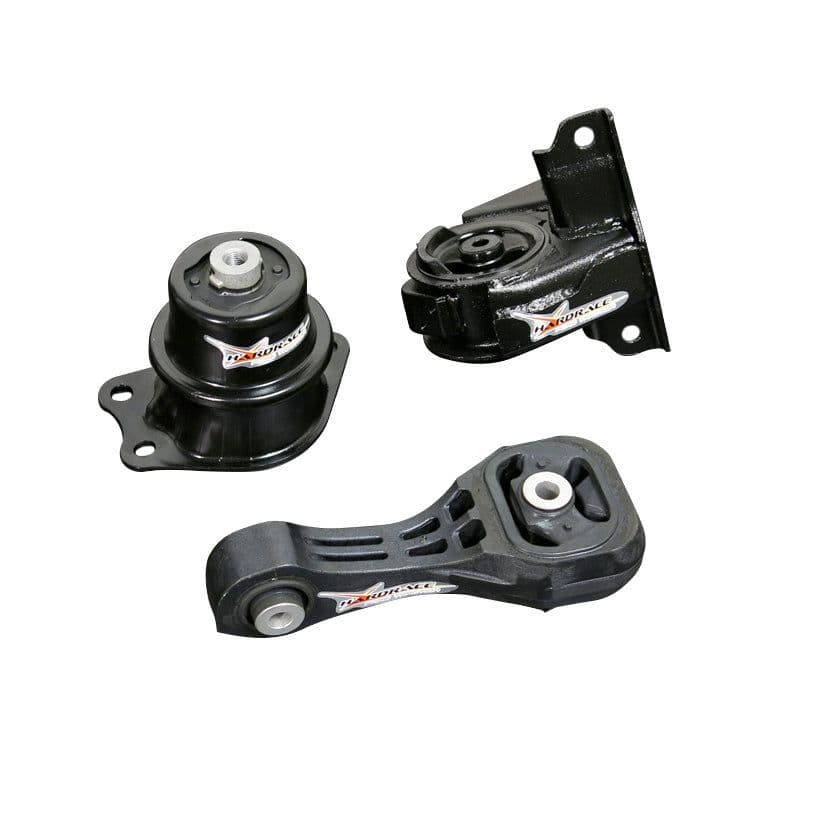 HARDRACE RACE HARDENED ENGINE MOUNT 3PC SET HONDA FIT 08-13