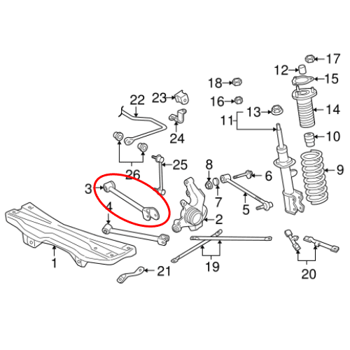 HARDRACE REAR ADJ LOWER ARMS SPHERICAL BUSHES FOR TOYOTA MR2 ROADSTER MK3 ZZW30