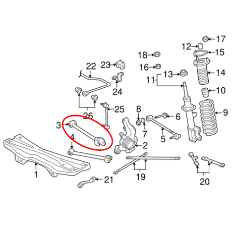 HARDRACE REAR ADJ LOWER ARMS SPHERICAL BUSHES FOR TOYOTA MR2 ROADSTER MK3 ZZW30