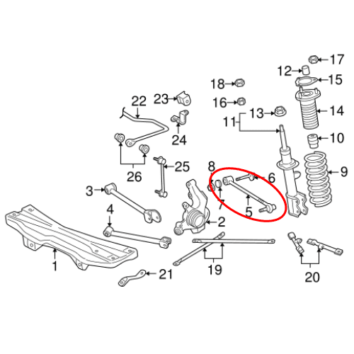 HARDRACE REAR LOWER TOE ARMS SPHERICAL BUSHES FOR TOYOTA MR2 ROADSTER MK3 ZZW30