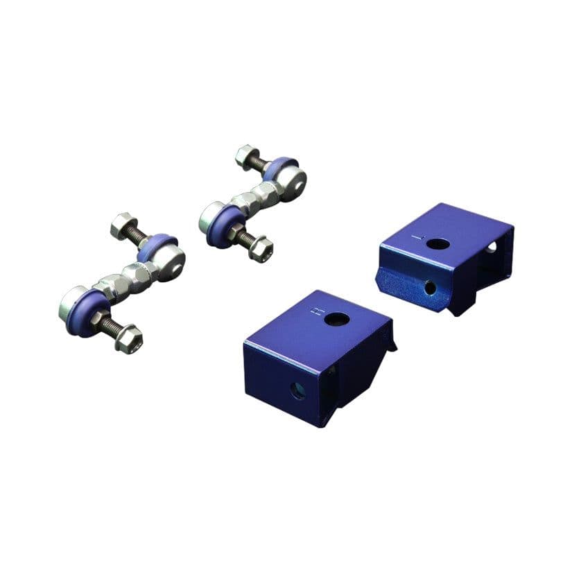 HARDRACE REINFORCED REAR DROP LINKS WITH BRACKETS 4PC SET SUBARU IMPREZA GC GD