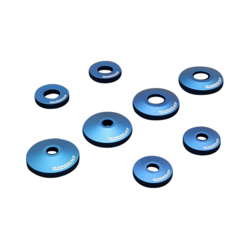 HARDRACE RIGID DIFF MOUNT COLLAR 8PC SET HONDA S2000 AP1 AP2 99-09