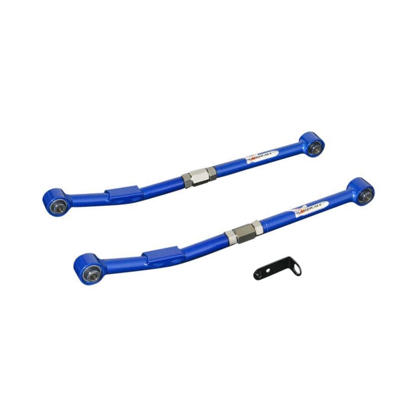 HARDRACE SPHERICAL ADJUSTABLE REAR UPPER/LOWER TRACTION ROD 2PC SET CHEVROLET CAMARO 6TH GEN 16-
