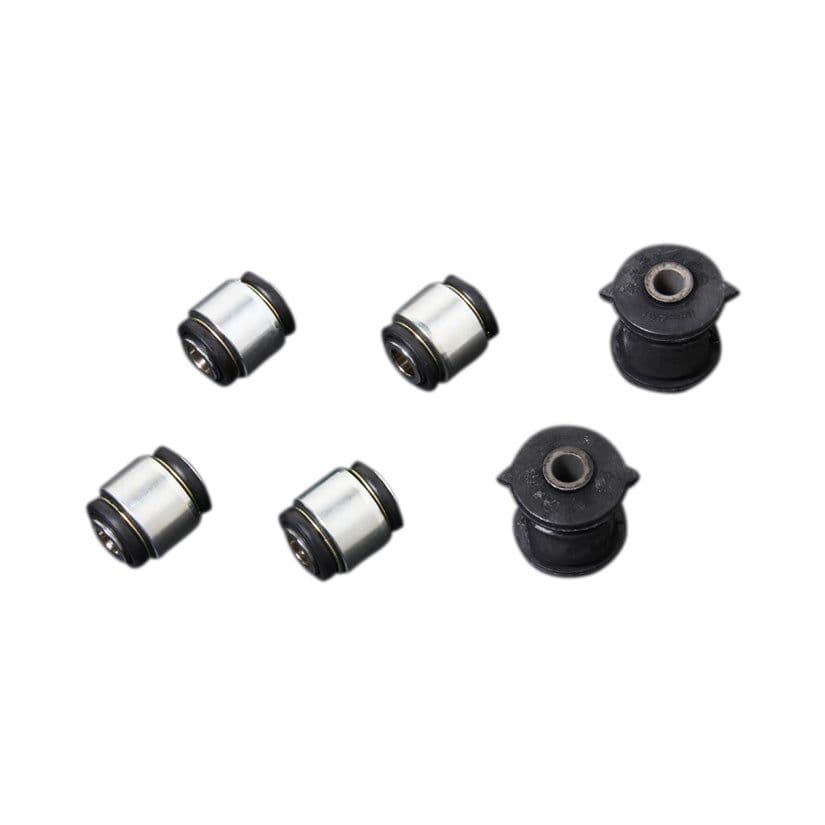 HARDRACE SPHERICAL BEARINGS AND HARDENED RUBBER REAR KNUCKLE BUSHES 6PC SET LEXUS RX330 03-08