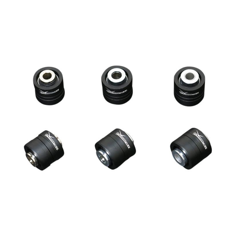 HARDRACE SPHERICAL BEARINGS REAR KNUCKLE BUSHES 6PC SET HONDA CIVIC EP3 01-05