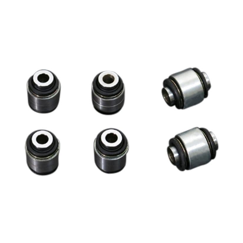 HARDRACE SPHERICAL BEARINGS STEEL BODY REAR LOWER ARM BUSHES 6PC SET MISTUBISHI EVO 4-9 96-07