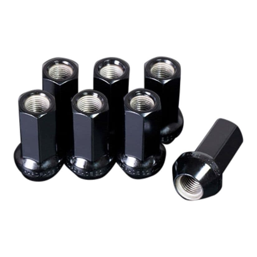 HARDRACE WHEEL LUG NUTS - M12 X 1.25 LENGTH: 45MM OPEN-END TYPE 60° CONICAL SEAT 20PCS/SET