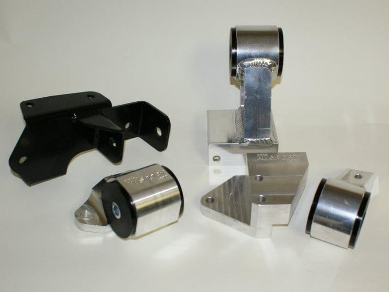 Hasport Billet Black Hydro Trans Mount Kit - 90-93 Integra