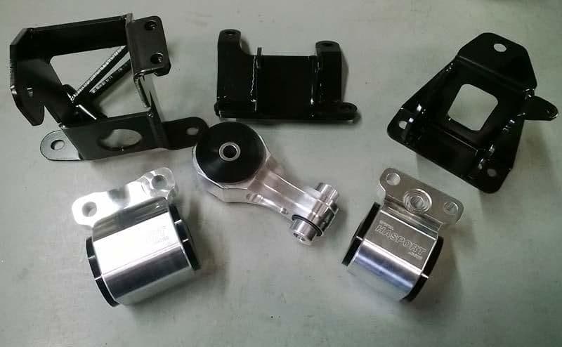 HASPORT STOCK REPLACEMENT MOUNT KIT HONDA CIVIC FN 06-11 (WITH R18 ENGINE)