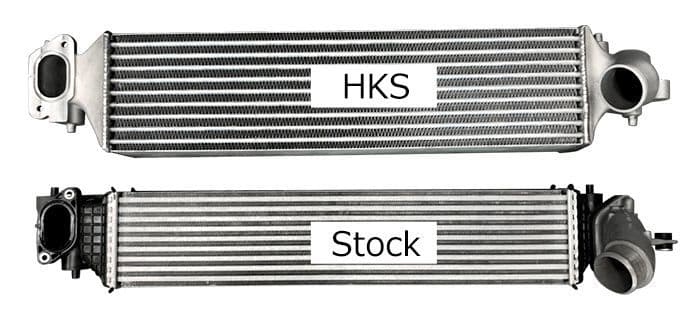 HKS INTERCOOLER KIT WITH PIPING - HONDA CIVIC TYPE R FK8