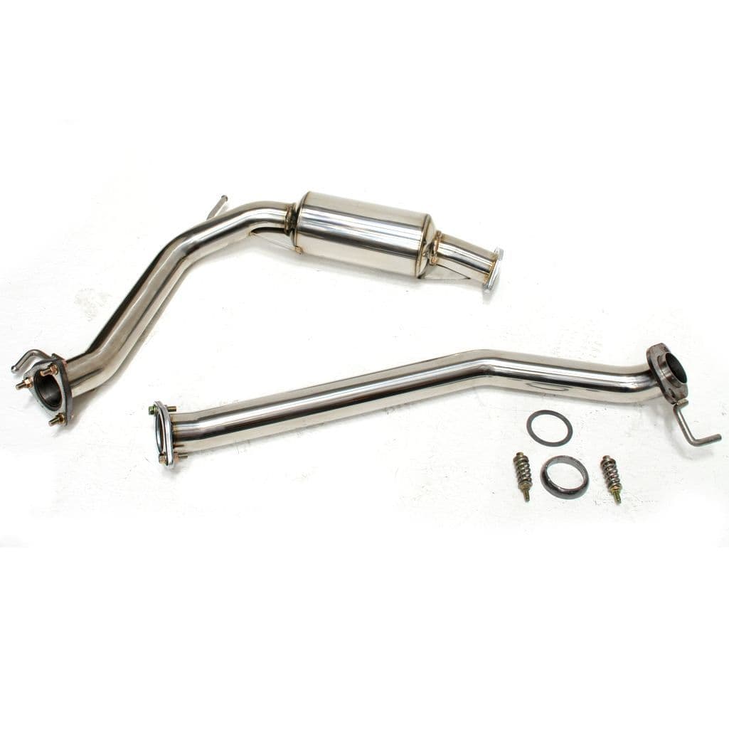 HONDA CIVIC FN2 TYPE R STAINLESS STEEL FRONT PIPE EXHAUST RESONATED
