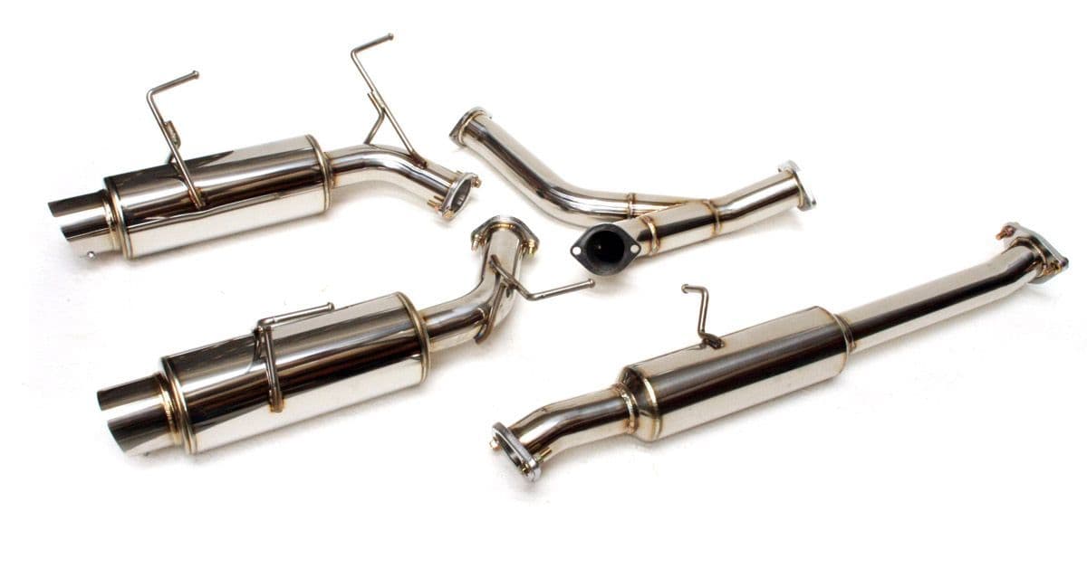 HONDA S2000 CAT BACK EXHAUST SYSTEM INC BUNGS