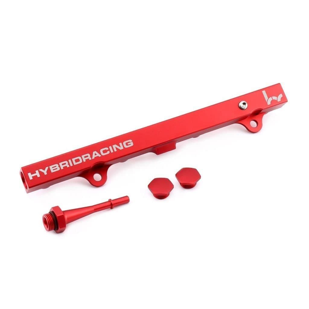 Hybrid Racing K-Series Fuel Rail/Fittings Honda FN2/FD2 Accord CL7 K20A Red
