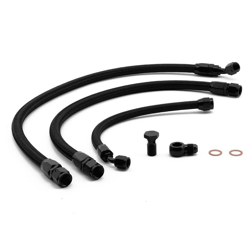 Hybrid Racing Kswap Black Fuel line (all black fittings)