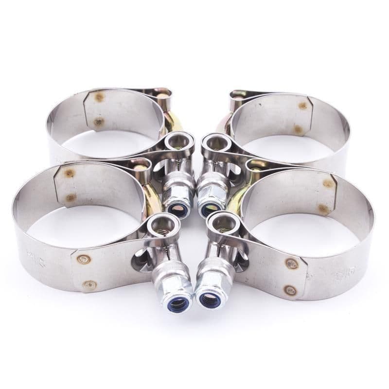 Hybrid Racing Radiator Hose T Bolt Clamp Kit 02-06 DC5 / EP3