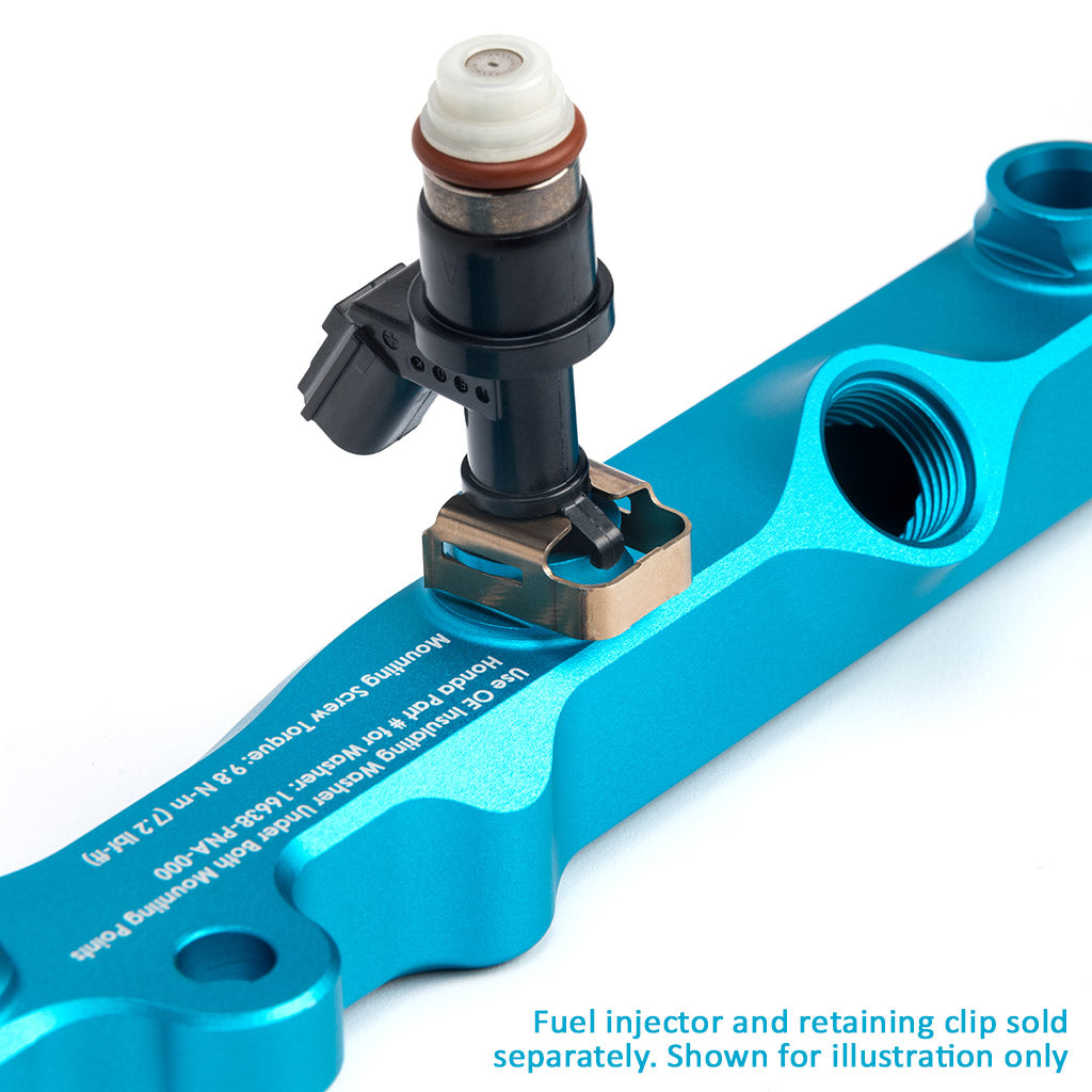 ACUITY K-Series Fuel Rail in Satin Teal Finish