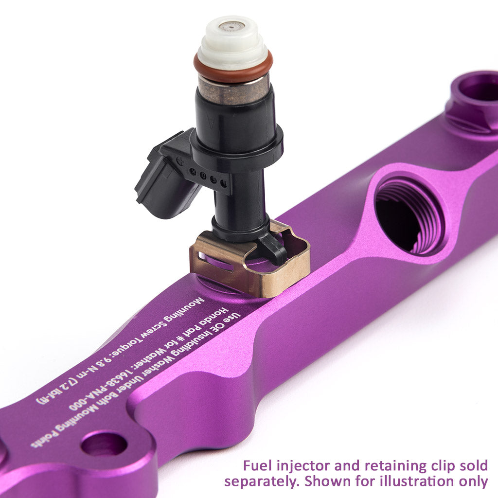 ACUITY K-Series Fuel Rail in Satin Purple Finish
